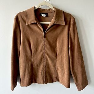 Brown jacket - Suede